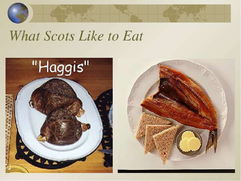 What Scots Like to Eat