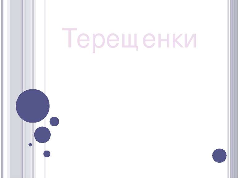 Терещенки