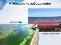 Атмосферне забруднення Цвітіння води «Червоні припливи»