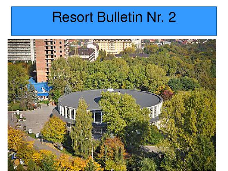 Resort Bulletin Nr. 2