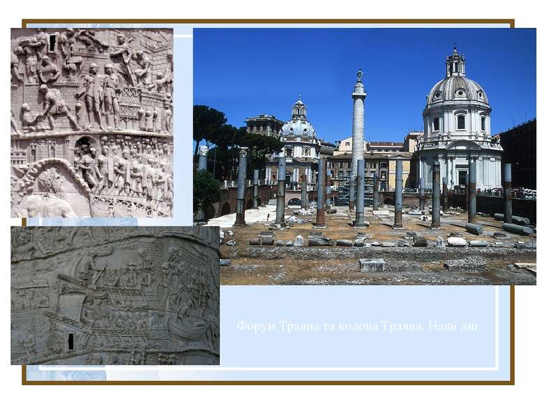 Форум Траяна та колона Траяна. Наші дні