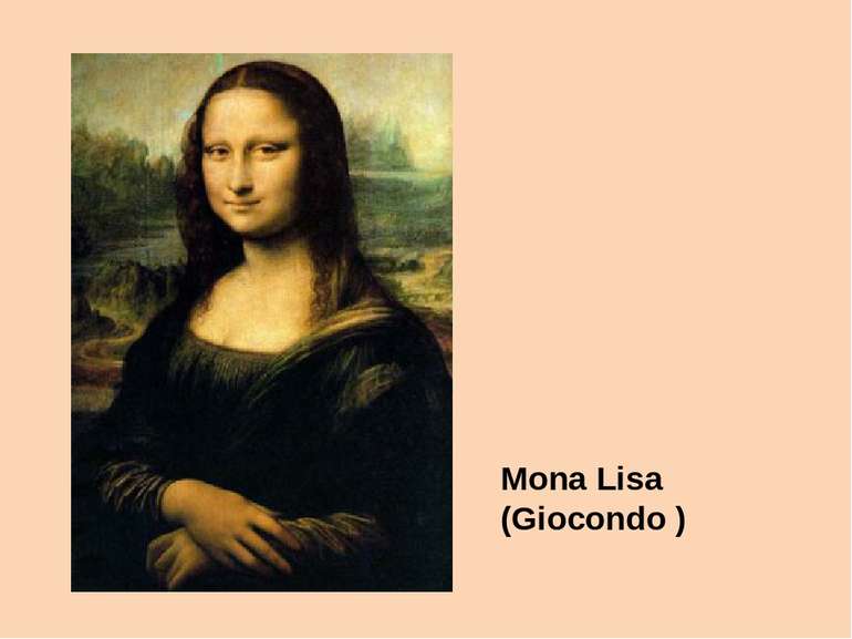 Mona Lisa (Giocondo )
