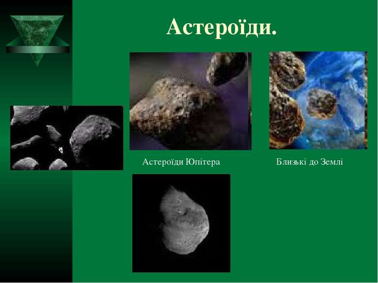 Астероїди. Астероїди Юпітера Близькі до Землі