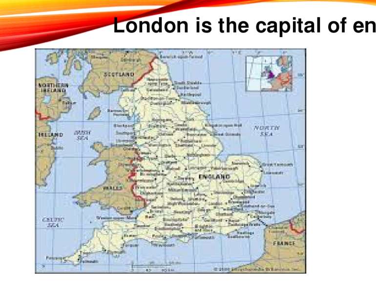 London is the capital of england