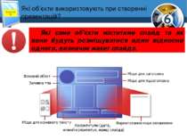 Які об’єкти використовують при створенні презентацій? Розділ 2 § 10 Які саме ...