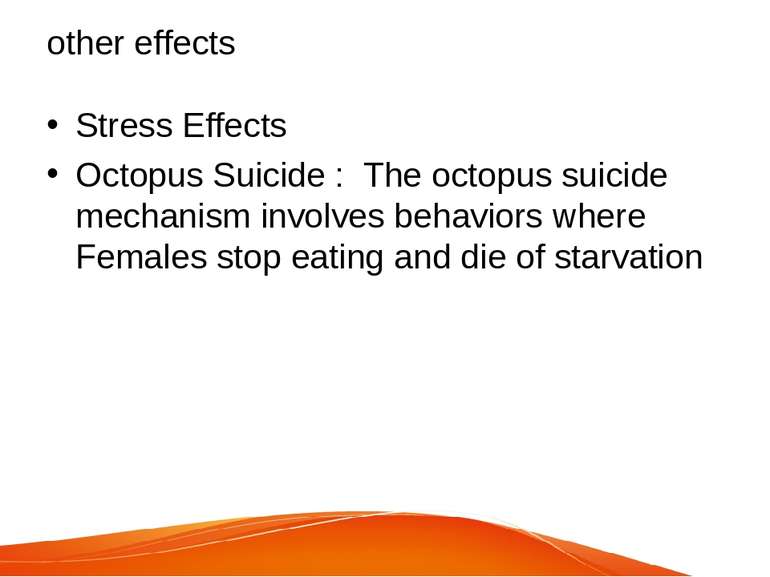 other effects Stress Effects Octopus Suicide : The octopus suicide mechanism ...