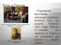 Успех в Париже Поражение восстания навсегда отрезало Шопену путь на родину. О...