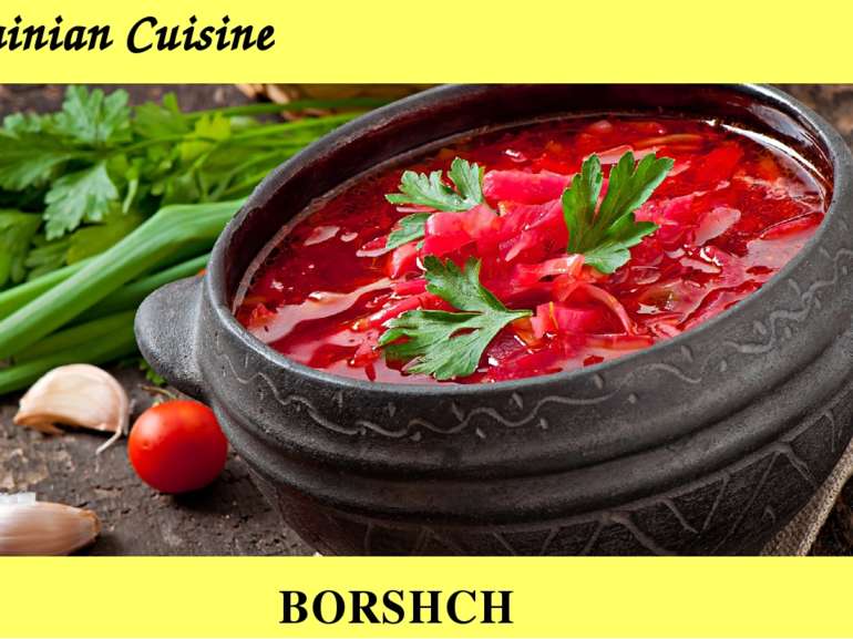 Ukrainian Cuisine BORSHCH