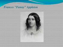 Frances "Fanny" Appleton
