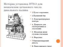 Моторна установка ИТ9-3 для визначення цетанового числа дизельного палива 1.П...