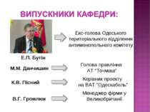 Екс-голова Одеського територіального відділення антимонопольного комітету Е.П...