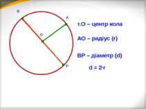 Довжина кола позначається літерою С.