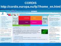 CORDIS http://cordis.europa.eu/fp7/home_en.html