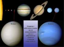 Венера Нептун Планети є небесними тілами, що не випромінюють світла і обертаю...