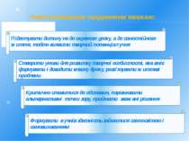 Найголовнішими завданнями вважаю: Підготувати дитину не до окремого уроку, а ...