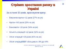 Стрімке зростання ринку в Україні За останні 10 років, враховуючи кризу: Влас...