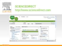 SCIENCEDIRECT http://www.sciencedirect.com