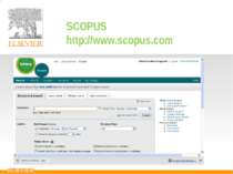 SCOPUS http://www.scopus.com