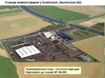 Станція компостування у Graincourt, Havrincourt (62) Перемішування осад + ліс...